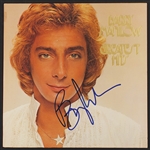 Barry Manilow Signed Greatest Hits Album