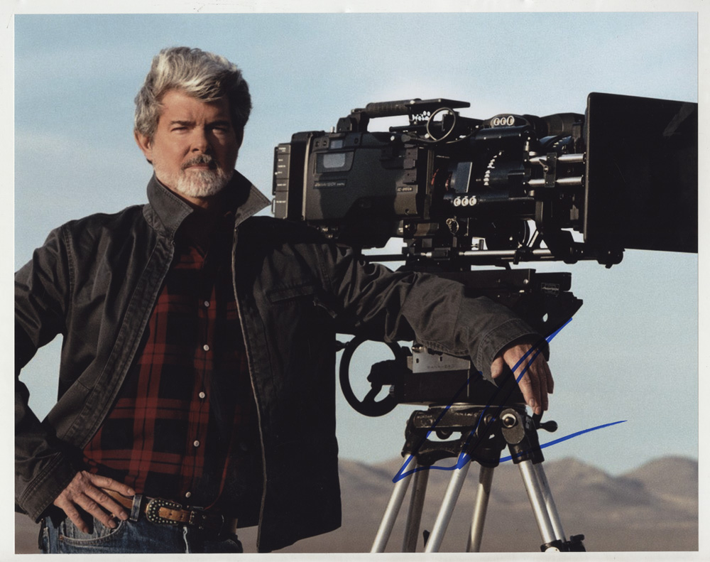 george lucas autograph for sale