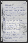 Madonna Handwritten "To-Do" List