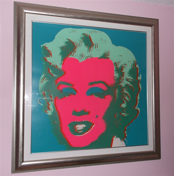 Andy Warhol Original "Marilyn Monroe Sunday B Morning" Silk Screen Print