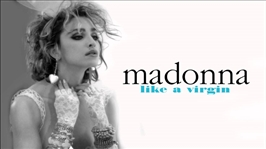 Madonna Owned and Worn Hoop and Drop Heart Earrings