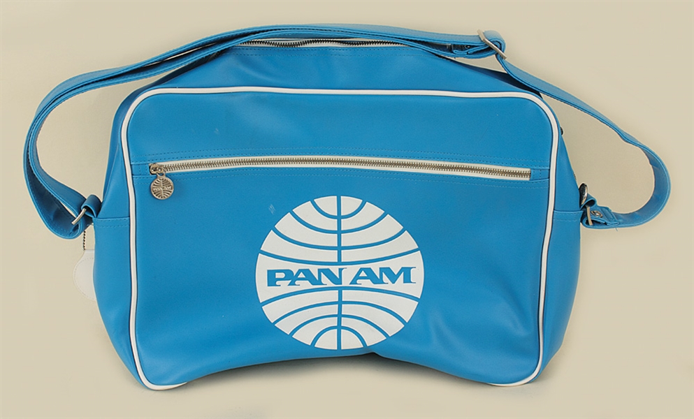 "Catch Me If You Can" Film Production Used Pan Am Airlines Travel Bag Prop