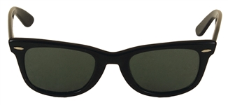 Madonna "Lucky Star" Owned & Worn Black Rayban Wayfarer Sunglasses Circa Mid-1980s,  