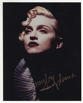 Madonna Original Promotional Photograph with Facsimile Signature