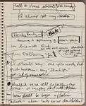 Madonna Handwritten Blond Ambition Stage Directions With Typed Wardrobe Budget and Alek Keshishian Typewritten Truth or Dare Proposal 