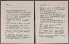 Madonna Handwritten Blond Ambition Stage Directions With Typed Wardrobe Budget and Alek Keshishian Typewritten Truth or Dare Proposal 