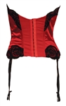 Madonna Owned & Worn Trash Lingerie Red Corset Circa 1989