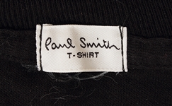 Madonna Owned & Worn Jean-Michel Basquiat Black T-Shirt  by Paul Smith 