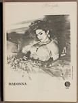 Madonna "Like A Virgin" Original Tour Itinerary Used by Her Brother Christopher Ciccone