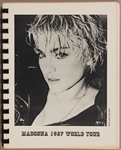 Madonna "Whos That Girl" Original 1987 World Tour Itinerary