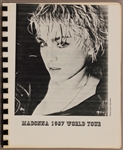 Madonna "Whos That Girl" Original 1987 World Tour Itinerary