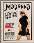 Madonna "Girlie Show" Original Istanbul Turkey Concert Itinerary