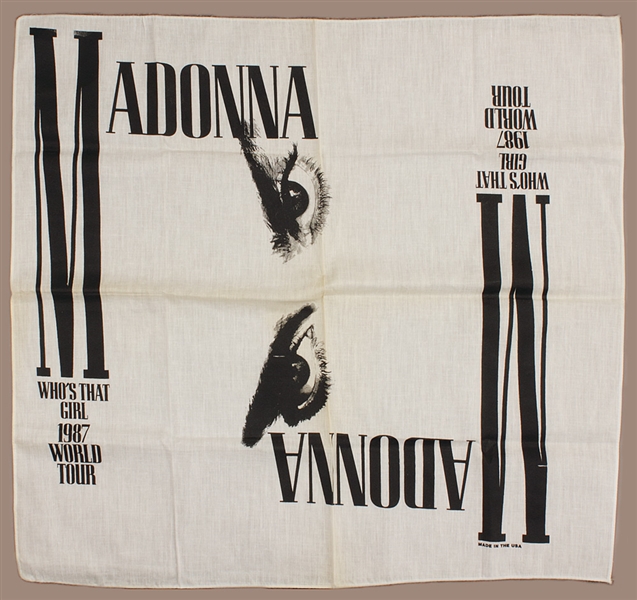 Madonna "Whos That Girl" Original Tour Scarf