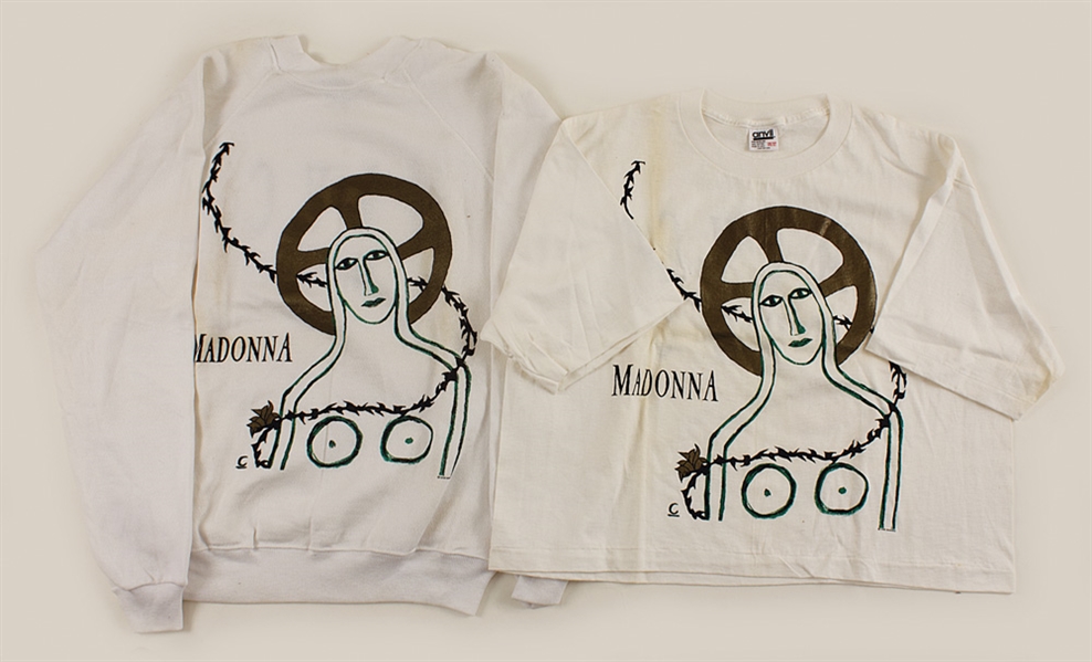 Madonna Original Christopher Ciccone Designed Tour Shirts