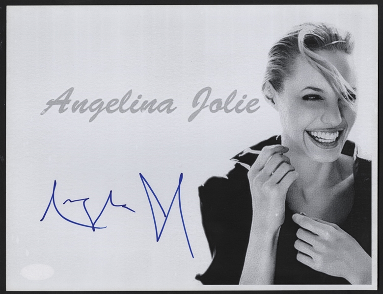 Angelina Jolie Signed Photograph