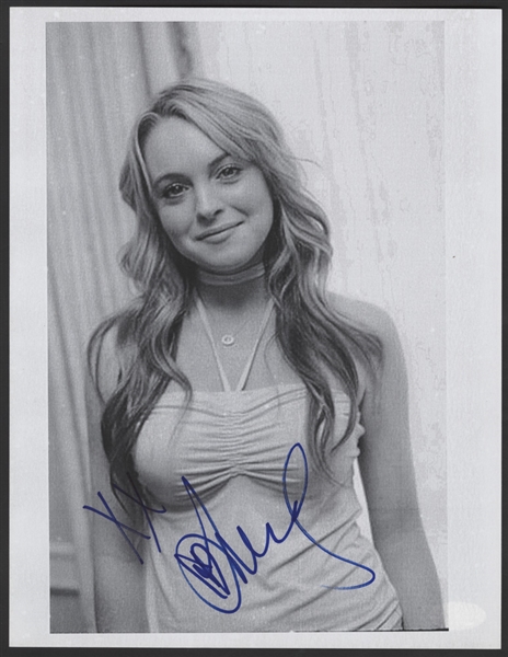 Lindsay Lohan Signed Photograph