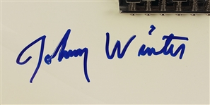 Johnny Winter Signed Guitar