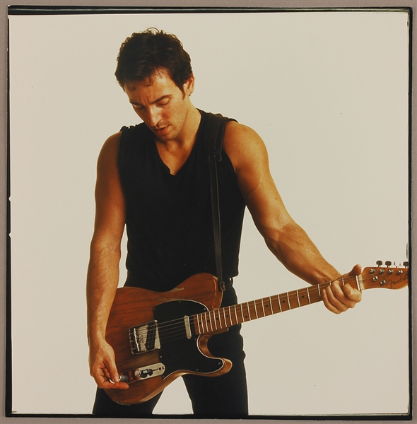 Bruce Springsteen Original Annie Leibowitz "Born in the U.S.A." Original 11 x 11 C Print Outtake Album Cover Photograph