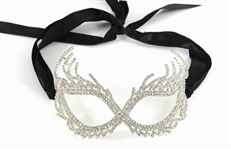 Britney Spears Flaunt Magazine Worn Rhinestone Mask