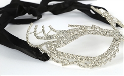 Britney Spears Flaunt Magazine Worn Rhinestone Mask