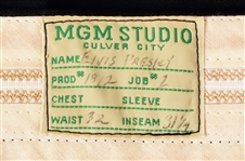 Elvis Presley Viva Las Vegas Film Promotion Worn Custom Made  Red Bolero Jacket, Black Pants and Black Silk Shirt 