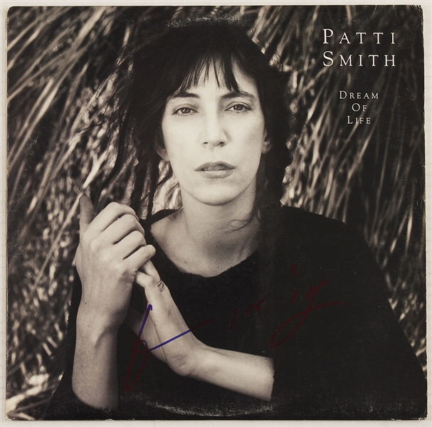 Patti Smith Signed "Dream of Life" Album