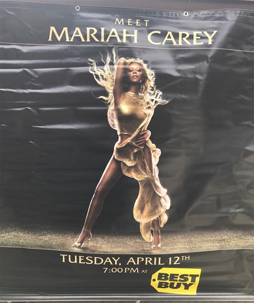 Mariah Carey Original Over-Sized Event Banner