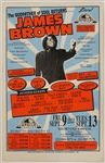 James Brown Original Apollo Theater Concert Poster Featuring Michael Jackson and Bruce Springsteen