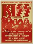 Peter Criss Signed Original KISS Alive/Worldwide Concert Posters (2)