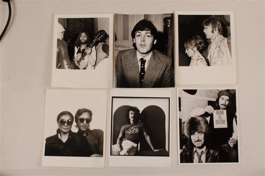 Beatles Original Stamped Photographs