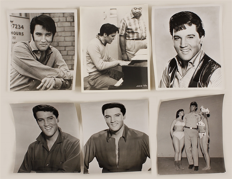 Elvis Presley Original Stamped Photographs