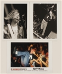 Nirvana Original Stamped Photographs