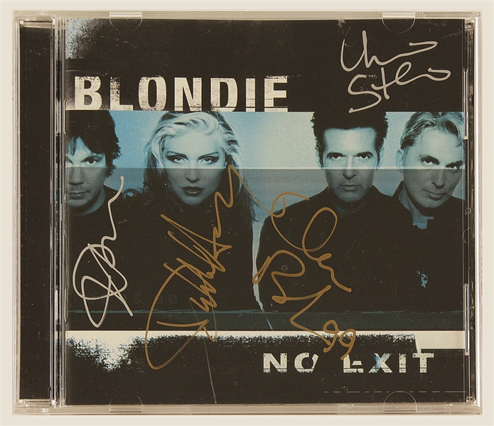 Blondie Signed "No Exit" C.D. Insert