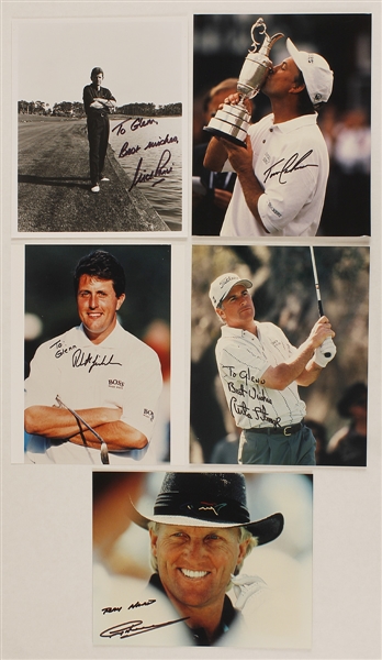 Golf Legends Signed Photographs