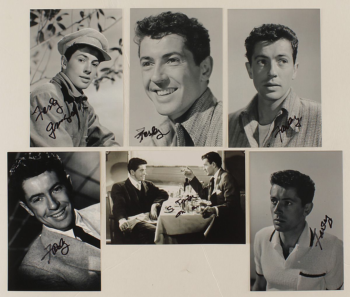 Farley Granger Signed Publicity Photograph Archive.