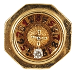 Elvis Presley Owned & Worn 14kt Gold Diamond "Viva Las Vegas" Roulette Ring