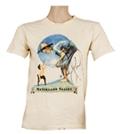 Michael Jackson Signed Neverland Valley T-Shirt