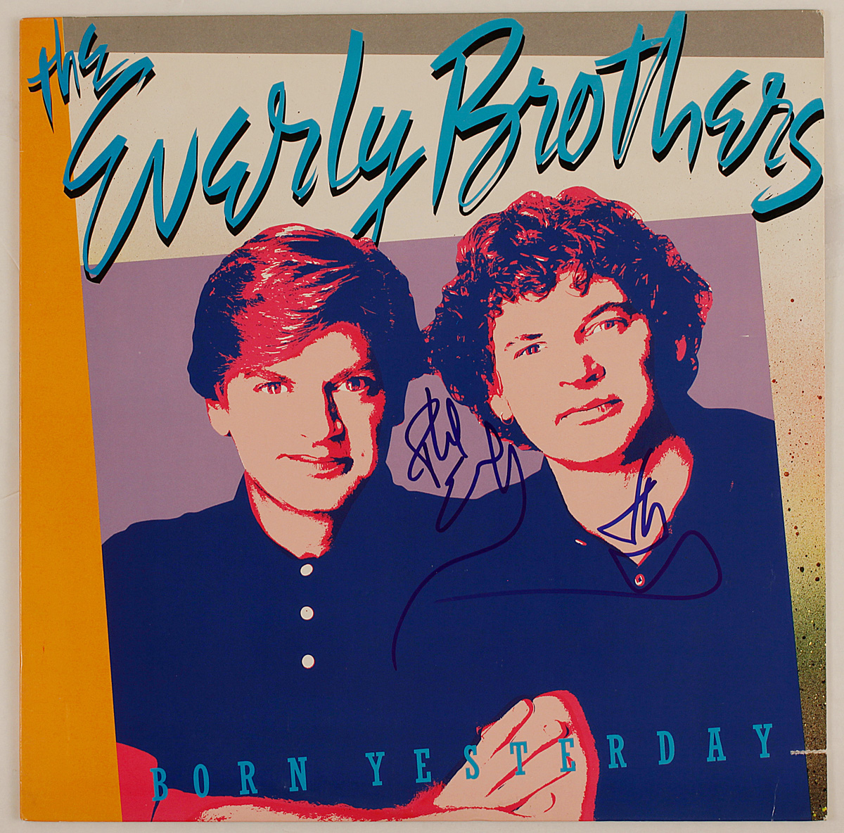 Born yesterday. The Everly brothers американский дуэт. Street born пластинка. Кристалл - yesterday ( 1985 ).