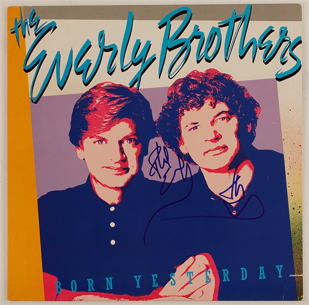 The Everly Brothers Signed "Born Yesterday" Album