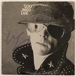 Lou Reed Signed Live Album