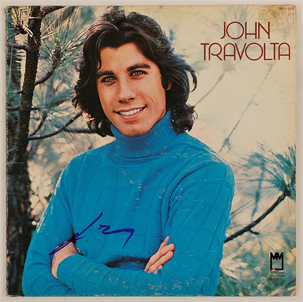 John Travolta Signed Album
