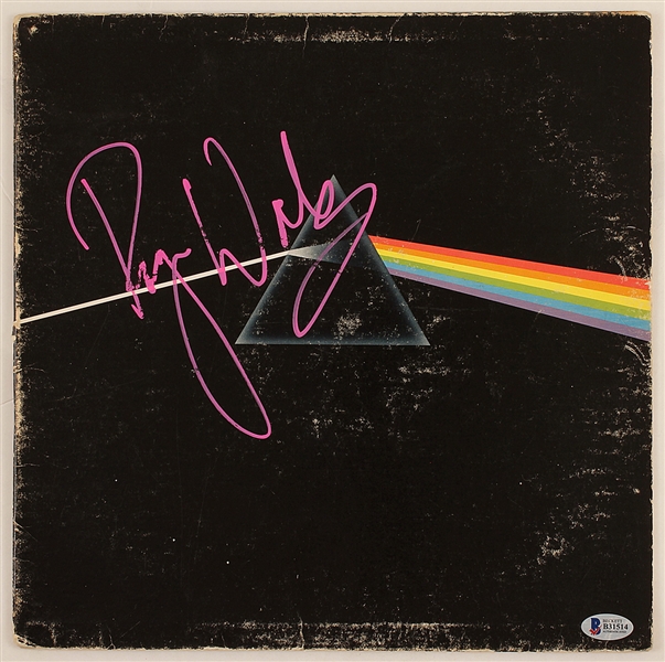 Pink Floyd Roger Waters Signed "Dark Side of the Moon" Album