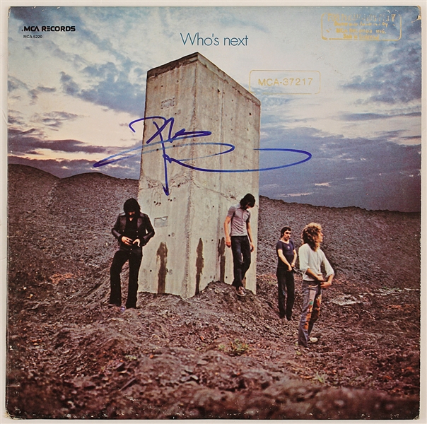 The Who Pete Townshend Signed "Whos Next" Album