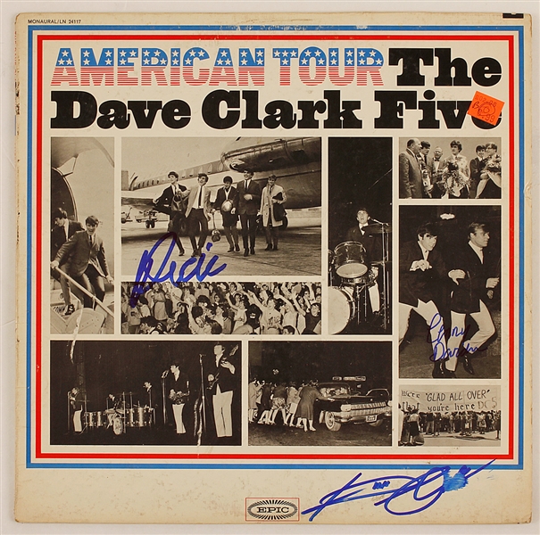 Dave Clark Five Signed "American Tour" Album