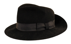 Michael Jackson "Billie Jean" Stage Worn Black Fedora