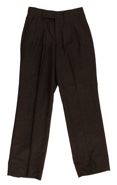 Michael Jackson Owned & Worn Pleated Pinstripe Pants