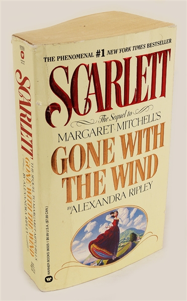 Michael Jackson Owned "Scarlett" Sequel to Gone With The Wind Paperback Book
