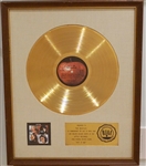 "Let It Be” Original RIAA White Matte Gold LP Record Award Presented to The Beatles