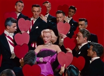 Marilyn Monroe Diamonds Are A Girl's Best Friend Screen Used Fan from Gentlemen Prefer Blondes