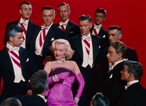 Marilyn Monroe Diamonds Are A Girl's Best Friend Screen Used Fan from Gentlemen Prefer Blondes